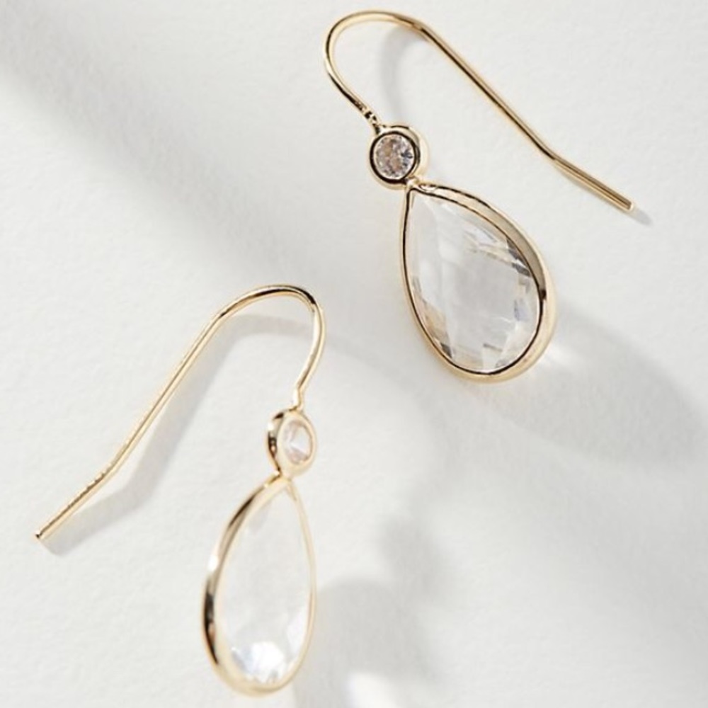 Anthropologie Vera Mini Drop Earrings